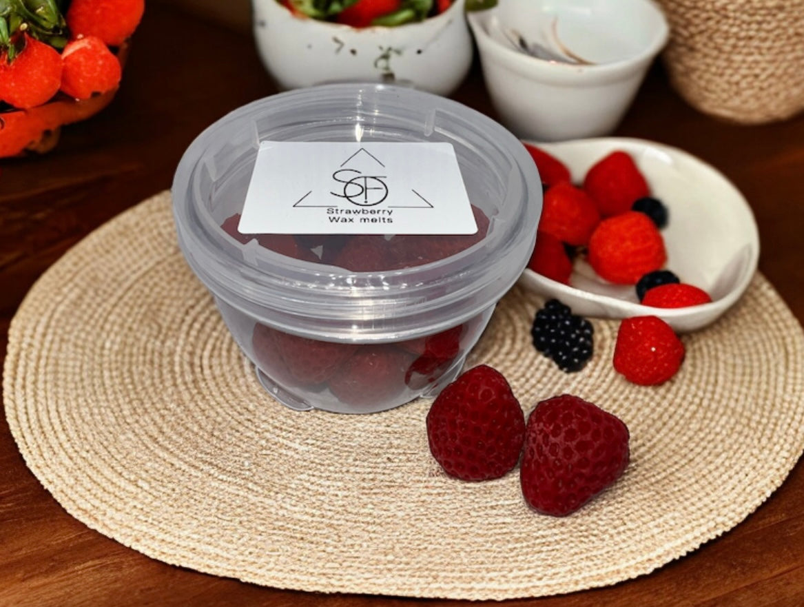 Strawberry wax melts